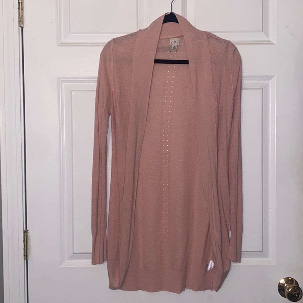 Pink Cardigan